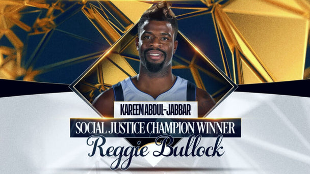 Reggie Bullock wins 2021-22 Kareem Abdul-Jabbar Social Justice Champion award